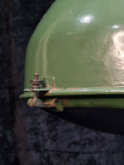 Rare Vintage 16 Doughty Street London Stamped Industrial Original Hanging Light